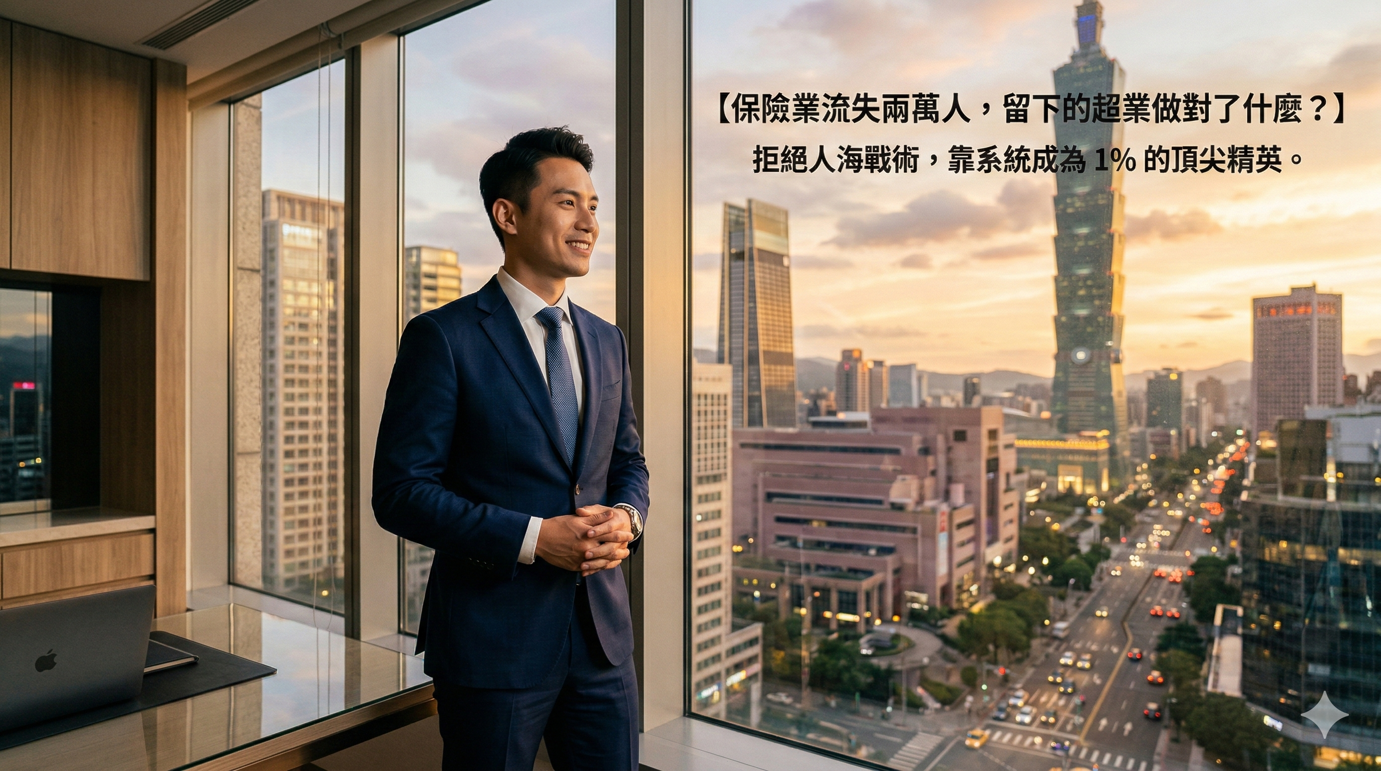 台灣保險業流失逾兩萬名業務員,留下來的超業做對了什麼?|Vocus 原圖 1
